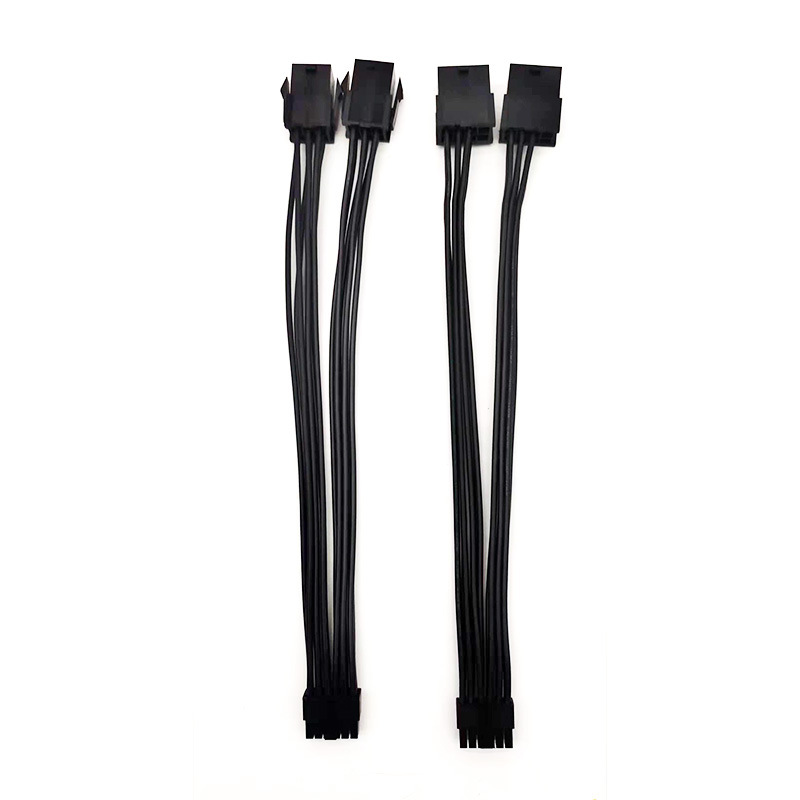 RTX3070 30803090用の12ピンからデュアル8ピンPCIEGPU電源アダプター