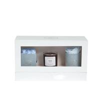 Amazo Luxus Duftkerze & Raumduft-Diffusor Geschenkset - Handgefertigt aus Natürlichen Materialien für Halloween & Geburtstage