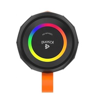 Altavoz Portátil Kisonli Q37 de 5W, 1200mAh, RGB, HIFI, Bajos Profundos, Reproductor USB, Tarjeta TF, Compatible con Computadoras, para Fiestas al Aire Libre, Logotipo Personalizado OEM
