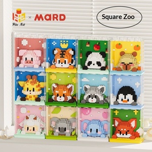 ตัวต่อพลาสติก ABS ยี่ห้อ Lepining รุ่น Panda Zoo Series ของเล่นเสริมพัฒนาการสำหรับเด็กชายและเด็กหญิง อายุ 14 ปีขึ้นไป - คุณภาพเยี่ยม - Product Image 2