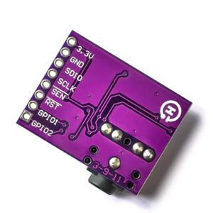 Si4703 <span class=keywords><strong>FM</strong></span> <span class=keywords><strong>RDS</strong></span> rbds Tuner Breakout Board kỹ thuật số đài phát thanh xử lý dữ liệu mô-đun - Product Image 4