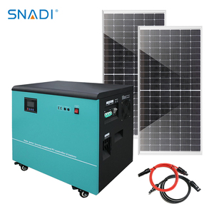 Tất cả trong một năng lượng mặt trời 6000W 48V biến tần tần số thấp được xây dựng trong MPPT điều khiển 200AH pin lithium di động năng lượng mặt trời Máy phát điện - Product Image 6