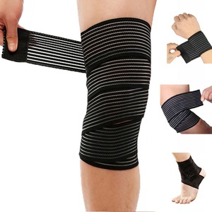 Bande de soutien élastique pour genoux, 1 pièce, bandage pour cheville, poignets, sport, compression, Fitness, gymnastique - Product Image 2