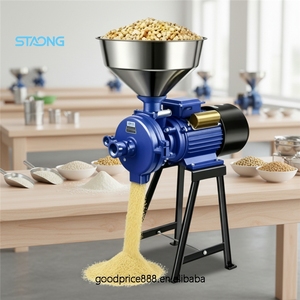Molino Portátil <span class=keywords><strong>de</strong></span> Granos Secos y Húmedos <span class=keywords><strong>de</strong></span> Alto Rendimiento, Equipo <span class=keywords><strong>de</strong></span> Procesamiento <span class=keywords><strong>de</strong></span> <span class=keywords><strong>Harina</strong></span> <span class=keywords><strong>de</strong></span> Arroz y Cereales para Uso Doméstico y Comercial - Product Image 1