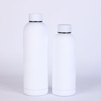 Botol termos mulut kecil, termos perjalanan luar ruangan vakum olahraga portabel Matte Amerika 304
