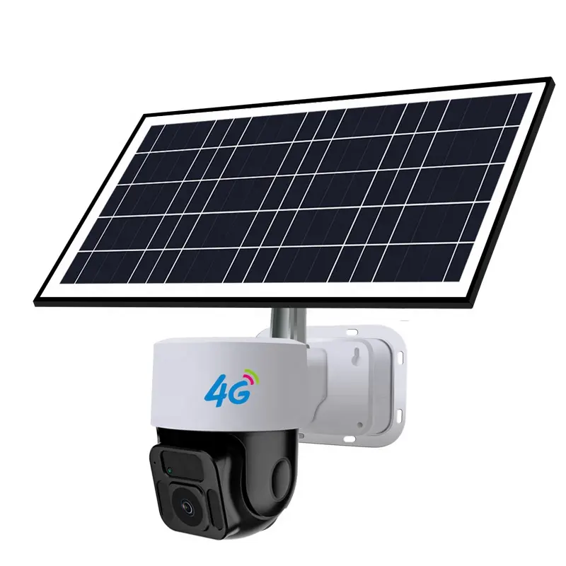 Low power consumption solar 10000ma 32G Video Card 360 panoramic outdoor WiFi HD monitor 4g solar power security camera 360 came