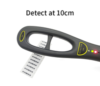 Détecteur EAS AM portable Synmel 58kHz, détecteur EAS portable en ABS pour utilisation en magasin de détail