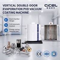 Machine de placage par évaporation CCZK-EL pour film aluminium-chrome de réflecteur de lumière froide de lampe de scène