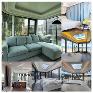Casa Rodante Cymdin, Contenedor de Diseño Moderno para Hotel, Cabaña Portátil con Energía Solar - Product Image 3
