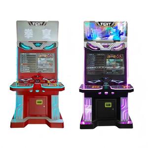 Borne d'arcade rétro en métal à monnayeur pour jeux de combat vidéo, compatible Street Fighter et <span class=keywords><strong>Tekken</strong></span> 7 classique - Product Image 1