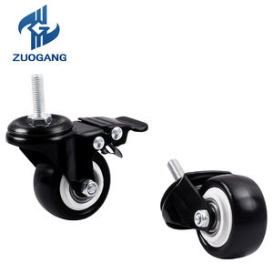Zuo Gang Kunststoff Universal-Lenkrollen Möbelrollen aus Nylon/PVC Schwerlastrollen für Räder und Rollen - Product Image 5