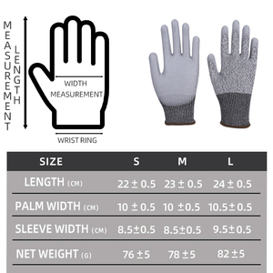 Gants de <span class=keywords><strong>cuisine</strong></span> en acier inoxydable résistants aux coupures, gants de protection <span class=keywords><strong>anti</strong></span>-<span class=keywords><strong>coupure</strong></span>, durables, antirouille, fiables, en maille d'acier inoxydable - Product Image 5