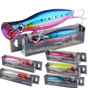 Nouveauté - Leurre flottant artificiel super grand et rigide en ABS PVC pour la pêche en eau salée - Product Image 4