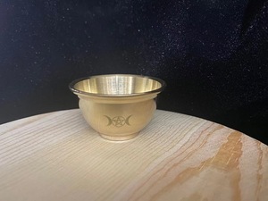 Escultura de Holy Grail de latón trifásico, minitaza de cobre puro, decoración de ceremonia, minibol, novedad, superventas - Product Image 3