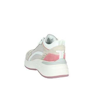Sneakers Janet & Janet Donna J-062 en toile beige, chaussures tendance - Product Image 2