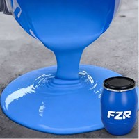 Pâte de coloration liquide à base d'eau et de polyuréthane, matière première pour la teinture des bâtiments FZR-639 Dongguan