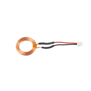 Bobina de Cobre Compatível com Padrão Qi, Bobina de Carregamento Sem Fio de Alta Corrente 15W - Product Image 1