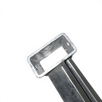 Ensemble de supports d'aile gauche/droite en acier fabriqués par découpe laser