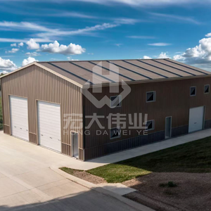 Structure de garage en acier robuste pour <span class=keywords><strong>maison</strong></span> préfabriquée, légère, solide, dimensions personnalisables, délai de <span class=keywords><strong>construction</strong></span> rapide, <span class=keywords><strong>agence</strong></span> personnelle - Product Image 6