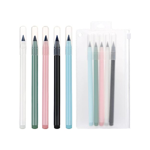 Inkless <b>Magic</b> Plastic Everlasting Eternal Infinity Reusable Writing Drawing Custom Logo Sustainable Pencil <b>Set</b> - Product Image 1