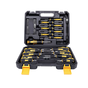 43 PCS High Quality Plastic Handle CRV Magnetic <b>Screwdriver</b> <b>Set</b> Industrial Grade Hardware Household Tool YFT-001-0110 Household - Product Image 1