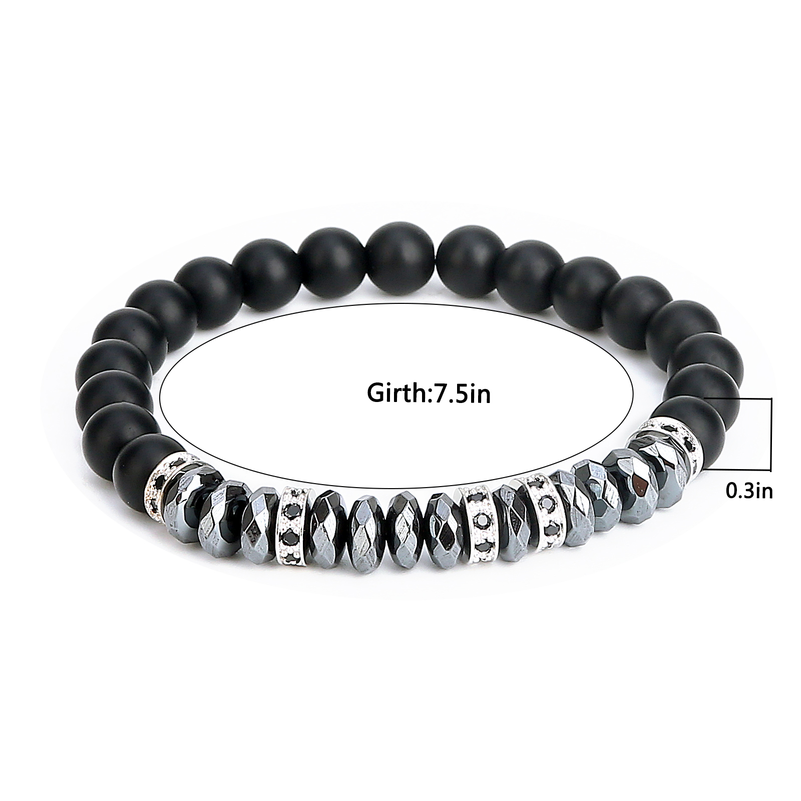 Bracciale argento CZ