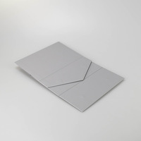 Boîte cadeau colorée pliante créative de luxe en argent Matériaux recyclés Carton à rabat pour bougie Emballage cadeau Fourniture en gros