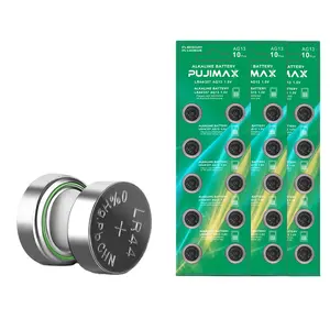 PUJIMAX 범용 20pcs 1.5v 버튼 배터리 알카라인 배터리 계산기 ag13 lr44 코인 셀 배터리 디지털 카메라 장난감