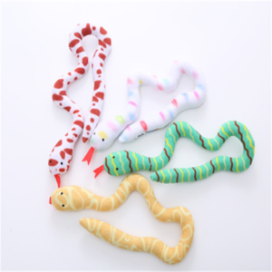 Anti-biting Molar Interactive Play Pet Supplies Factory Spot Wholesale Catnip Plush Greedy <strong>Snake</strong> <strong>Cat</strong> <strong>Toy</strong> - Product Image 3