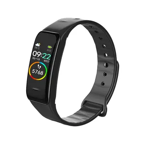 New Product Custom Color Screen Pedometer Sports Health Heart Rate Blood Pressure Wear Gift M5 M4 Fitness Watch Smart Bracelet