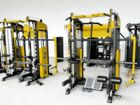 Machine Smith Commerciale de Haute Qualité, Rack à Squat Multifonctionnel, Power Rack, Équipement d'Entraînement de Force pour Salle de Sport