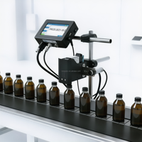 Imprimante jet d'encre thermique en ligne automatique, nouvelle machine de codage haute vitesse pour dates de lot sur sacs et boîtes de cosmétiques, best-seller