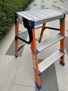 <span class=keywords><strong>Escalera</strong></span> Plegable de Aluminio Reforzado de 2 Peldaños, Antideslizante, <span class=keywords><strong>para</strong></span> Interiores, <span class=keywords><strong>Baño</strong></span>, Cocina, Apartamento, Taller, Almacén - Product Image 2