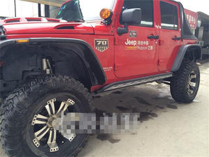 Lantsun J070 Accessoires de voiture adaptés pour Jeep Wrangler JK 07-17 <span class=keywords><strong>Marches</strong></span> latérales en araignée pour <span class=keywords><strong>4</strong></span> portes Marchepieds latéraux de haute qualité - Product Image 5