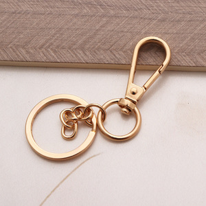 Llavero Metálico de Alta Calidad con Cierre de Mosquetón y Anillo para Llaves, Duradero y Pulido, para Bolsos y Llaves - Product Image 6