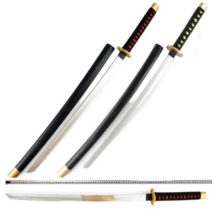 Épée <span class=keywords><strong>katana</strong></span> d'anime <span class=keywords><strong>Bleach</strong></span> en bois véritable, design personnalisé chinois - Product Image 1