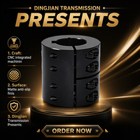 Kit de moteur pas à pas et servo Dingjian DXCG avec accouplement rigide à disque en acier 45 de type serrage GXCG JXC03 pour connexion de mélange