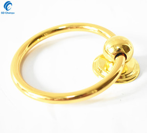 Günstige Möbelbeschläge Kleiner Legierungs-Zink Moderner Fallgriff in <span class=keywords><strong>Gold</strong></span> für Esszimmerstühle - Product Image 3