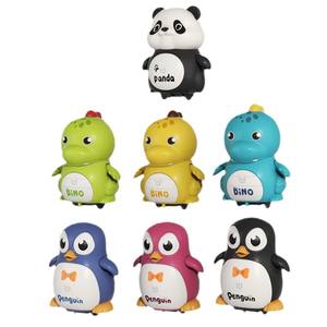 Aspirazione magnetica elettrica a seguito di altalena dinosauro per bambini piccoli giocattoli magnetici a forma di pinguino Panda di peluche - Product Image 2