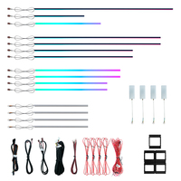 Lumière ambiante de voiture TMPRO 64 couleurs RGB Symphony pour BMW Série 5 G38 2018-2023, éclairage intérieur, accessoires de modification automobile