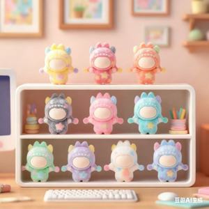 Muñeco de Ojos Personalizado, Llavero de Resina 3D, Lindo Personaje de Pie, Juguete Sorpresa en Bolsa Ciega, Regalo para Niños, Paquete Misterioso - Product Image 5