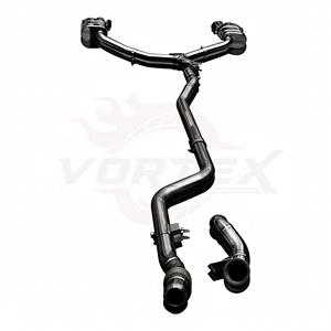 Système d'échappement Catback Vortex Elite en acier inoxydable poli miroir avec quatre sorties pour Mercedes Benz E200 E300 W213 2017-2023 - Product Image 5