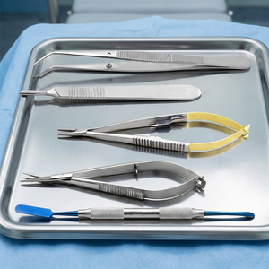 Grip Surgical GS-NH-0010 <b>Optical</b> Equipment Manual Power Source 90D 75D 20D Aspherical Retinal Lens <b>Instrument</b> Set Hospital - Product Image 4