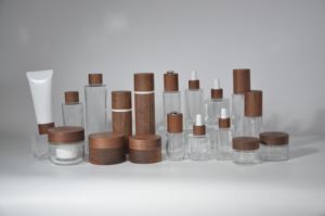 Frascos de vidrio para loción, frascos de lujo de 15g, 30g, 2oz, 4oz, 8oz, ámbar esmerilado, crema facial transparente, frascos de vidrio cosméticos <span class=keywords><strong>con</strong></span> tapa - Product Image 6