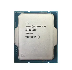 인텔 코어 i3 12100F 3.3 GHz 4 코어 8 스레드 CPU 프로세서 인텔 7 L3 = 12M 60W LGA 1700 i3-12100F