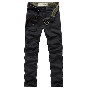 Pantalones Casuales Multibolsillos Vintage para Hombre, Nuevo Modelo 2025 |   Pantalones Rectos de Tiro Medio, Ligeros, de Algodón Elástico - Product Image 4