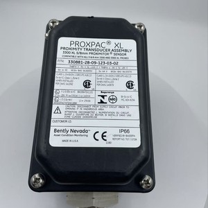 Conjunto de transductor de proximidad Bently Nevada 330881-28-09-123-03-02 5/8 mm IP66 Fabricado en EE. UU. - Product Image 1