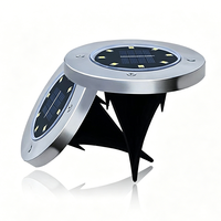 Mini lampes solaires LED pour extérieur, allée, jardin, détecteur de mouvement, résistantes à l'eau, haute luminosité pour cour, allée, passage piéton