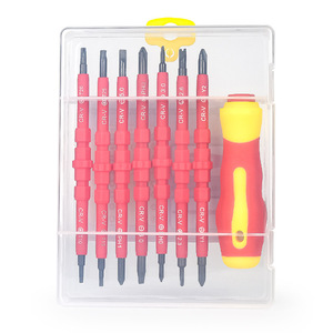 Multi Bit <b>Screwdriver</b> Set 115Pcs Hex Insulated Anti Slip Handle DIY Repair Tool - Product Image 3