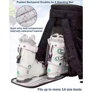 Bolsa de Esquí Unisex Resistente con Compartimento Impermeable, 50L, Acolchada, para Botas de Snowboard, Bolsa Táctica para Botas de Esquí (Muestra Gratis) - Product Image 4